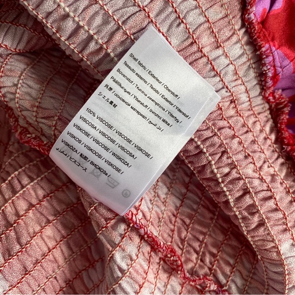 🥭 FARM RIO living nature burgundy mini dress - Picture 9 of 10